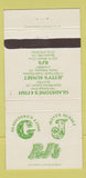 Matchbook Cover - Gladstone's Jetty's Beverly Hills Santa Monica CA 30 Strike