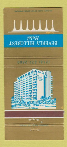 Matchbook Cover - Beverly Hillcrest Hotel Beverly Hills CA  30 Strike