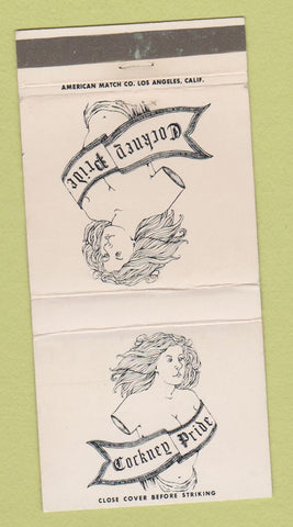 Matchbook Cover - Cockney Pride Beverly Hills CA restaurant 30 Strike