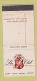 Matchbook Cover - The Beverly Hills Club CA WEAR 30 Stick