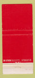 Matchbook Cover - The Beverly Hills Club CA WEAR 30 Stick