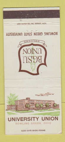 Matchbook Cover - University Union Bowling Green OH 30 Strike