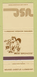 Matchbook Cover - Western Michigan University 30 Strike