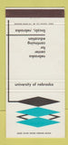Matchbook Cover - University of Nebraska Lincoln NE  30 Strike
