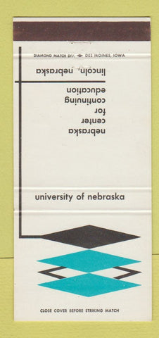 Matchbook Cover - University of Nebraska Lincoln NE  30 Strike