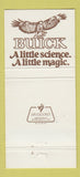 Matchbook Cover - Len Immke Buick Opel Rolls Royce Columbus OH 1978 30 Strike
