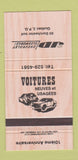 Matchbook Cover - JD Chevrolet Oldsmobile Quebec QC 30 Strike