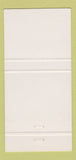 Matchbook Cover - Black Cadillac Oldsmobile Greensboro NC 30 Strike