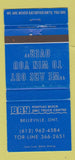 Matchbook Cover - Bay Pontiac Buick GMC Belleville ON 30 Strike