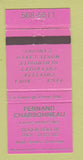 Matchbook Cover - Roger Rollin Chevrolet Oldsmobile Gatineau QC 30 Strike