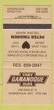 Matchbook Cover - Gananoque Chevrolet Oldsmobile ON 30 Strike