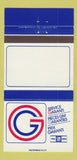 Matchbook Cover - GM Canada 30 Strike