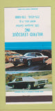 Matchbook Cover - Wilfrid Levesque Oldsmobile Chevrolet Mont Joli QC 30 Strike