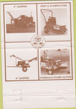 Matchbook Cover - Limbco Inc  OH tree stump cutters 40 Strike