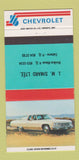 Matchbook Cover - 1976 Chevrolet JM Simard Riviere Bleue Cabano QC 30 Strike