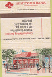 Matchbook Cover - Sumitomo Bank Los Angeles CA 40 Strike