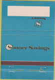 Matchbook Cover - Sooner Savings Bank Oklahoma 40 Strike