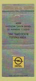 Matchbook Cover - Vern Parsell Buick Opel Grand Blanc MI WORN 30 Strike