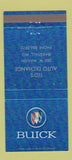 Matchbook Cover - Ted's Auto Buick Marshall MO WEAR 30 Strike
