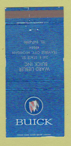 Matchbook Cover - Ward Liebler Buick Traverse City MI  30 Strike