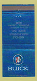 Matchbook Cover - Nichols Oldsmobile Pontiac Buick Enterprise AL 30 Strike
