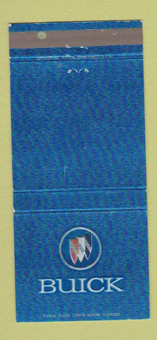 Matchbook Cover - Buick  NO DEALER WEAR 30 Strike