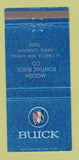 Matchbook Cover - Moosa Pontiac Buick Eunice LA 30 Strike