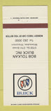 Matchbook Cover - Bob Tolkan Buick Milwaukee WI 30 Strike