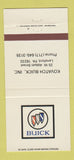 Matchbook Cover - Kovatch Buick Lansford PA 30 Strike