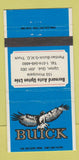 Matchbook Cover - Bernard Auto Upton QC Pontiac Buick GMC 30 Strike