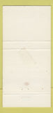 Matchbook Cover - Bernard Auto Upton QC Pontiac Buick GMC 30 Strike