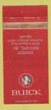 Matchbook Cover - Tamaroff Buick Opel Southfield MI WORN 30 Strike