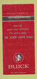Matchbook Cover - Steve Barry Buick Lakewood OH WEAR 30 Strike
