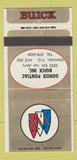 Matchbook Cover - Gohier Pontiac Buick Montreal QC WEAR 30 Strike