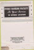 Matchbook Cover - Jackson City Bank Jackson MI WEAR 40 Strike