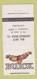 Matchbook Cover - Bill Hays Chevrolet Buick Christopher IL 30 Strike