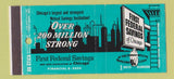 Matchbook Cover - First Federal Savings Chicago IL 30 Stick