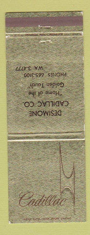 Matchbook Cover - Cadillac Desimone