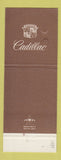 Matchbook Cover - Cadillac Rice Motors Great Falls MT WEAR