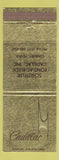 Matchbook Cover - Cadillac Norristown PA