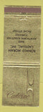 Matchbook Cover - Cadillac Henry Paul Wayne PA WEAR