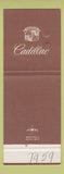 Matchbook Cover - Cadillac Lloyd Buick Daytona Beach FL