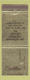Matchbook Cover - Cadillac McKellar Braun Orlando FL
