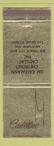 Matchbook Cover - Cadillac McKellar Braun Orlando FL
