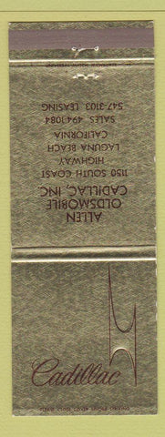 Matchbook Cover - Cadillac Jim Rathmann Chevrolet Eau Gallie FL