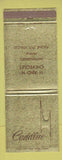 Matchbook Cover - Cadillac H and H Shippensburg PA