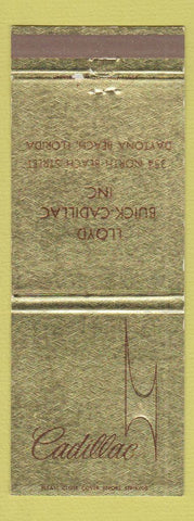 Matchbook Cover - Cadillac Tom Simons Rubicon Dayton OH WEAR