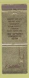 Matchbook Cover - Cadillac Allen Oldsmobile Laguna Beach CA WORN