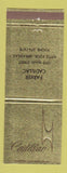 Matchbook Cover - Cadillac Bill Spreen Downey CA WEAR