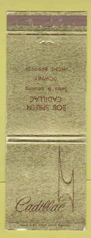 Matchbook Cover - Cadillac Overvold Fargo ND